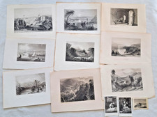 Sammlung Stahstiche Konvolut