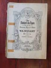 Mozart: Die Hochzeit des Figaro, Klavierauszug, Peters, Noten antiquarisch