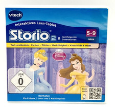 Disney Princess Prinzessinnen VTech Storio 2 & nachfolgende Generationen OVP