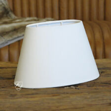 Lampenschirm weiß oval