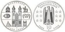 10 Euro 1200 Jahre Magdeburg 2005 Münzzeichen A Polierte Platte, in Münzkapsel 