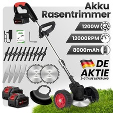 1200W Akku Rasentrimmer mit 2