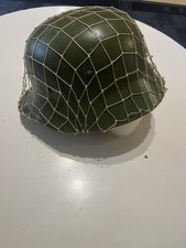 Militärhelm aus Stahl Grün