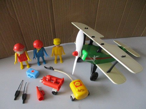 Playmobil-Flugzeug-Doppeldecke