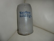 1 L. Bierkrug Militaria Maß 1 Liter Kantine 21. Infanterie Regiment Deutschland