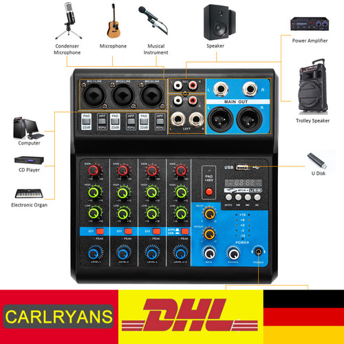 Kanal mini audio mixer - audio,