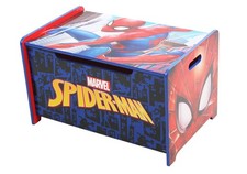 Marvel Spiderman Deluxe Holzspielzeugkiste & Bank von Nixy Children