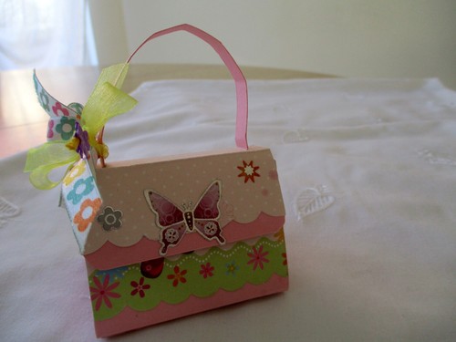 Geschenkbox handtasche - geschenkbox,