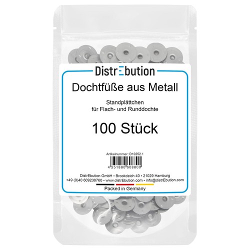 Dochtfüße metall 500 - dochtfüße,