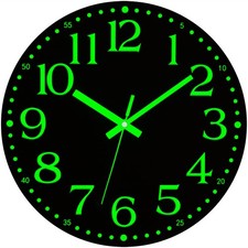 12'' Wall Clock Large Luminous