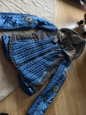 Sportalm Skijacke, Winterjacke, Blau, Gr. 36