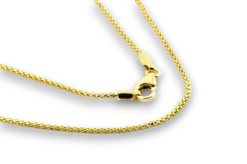 Halskette rundstrick 18kt - rundstrick,