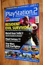 2002 Playstation Magazin Resident Evil Survivor 2 Metal Gear Solid TimeSplitters