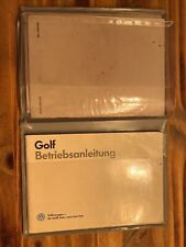 BORDMAPPE BORDBUCH  VW GOLF 2 GTI  RG Druck 7/86 Bedienungsanleitung Serviceheft