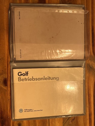 Bordmappe bordbuch golf - bordbuch, vw