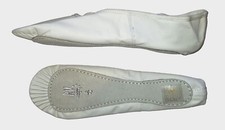 Ballettschläppchen Roch Valley aus Leder - Ophelia, Weiß Gr. 40