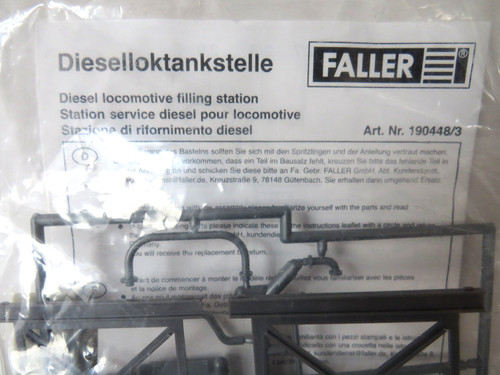 Faller dieselloktankstelle - faller,