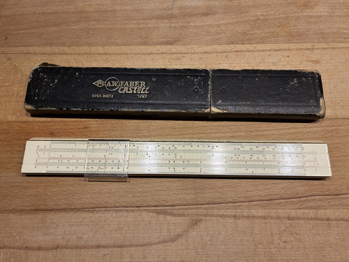 Rechenschieber faber castell - rechenschieber,