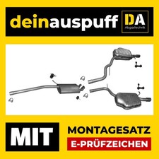 Auspuffanlage für Audi A4 B6