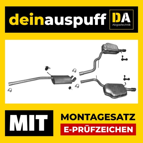 Auspuffanlage für audi b6 - auspuffanlage,