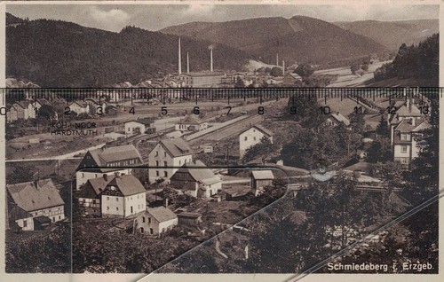 Schmiedeberg schmalspur - ak,