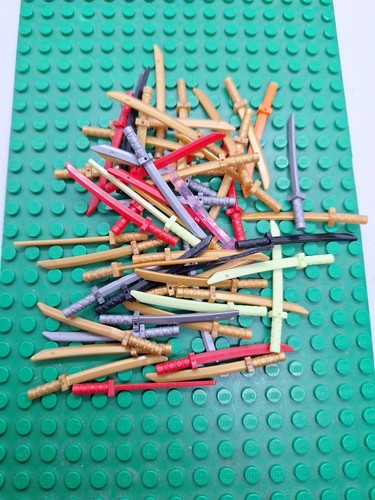 50x lego ninjago - lego, waffe