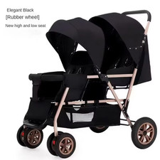 Zwillingswagen Zwillingsbuggy Geschwisterbuggy kinderwagen 2 kind ,Klappbar