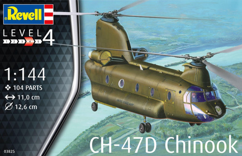 Revell 03825 47d chinook - 03825, ch-47d