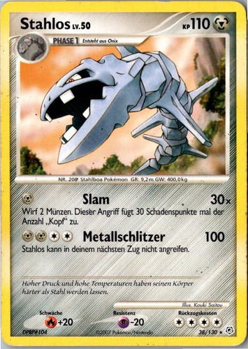 Pokemon stahlos 130 diamant - 38/130,