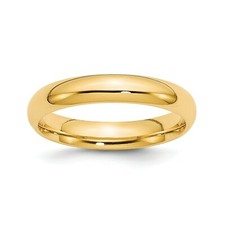 14k Gelbgold Unisex Standard