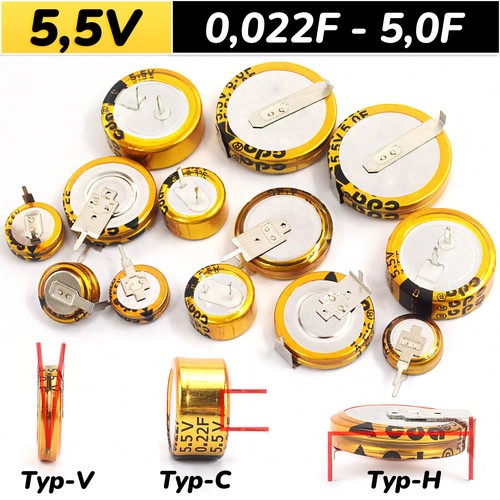 Farad kondensatoren 5v - farad-kondensatoren, 5.5v