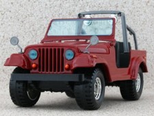 JEEP Wrangler - red - Bburago 1:24
