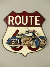 Blechschild "Route 66"