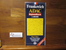 Frankreich ADAC Regionalkarte