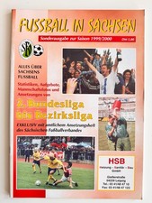 Sonderheft  Fußball  in  Sachsen Saison 1999/2000