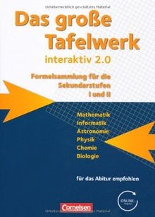 Das große tafelwerk - große,