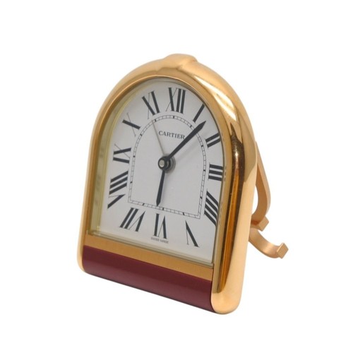 Cartier calandrée tischuhr - cartier,
