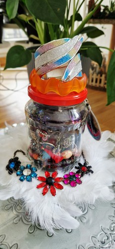 Modeschmuck konvolut glas - modeschmuck, im