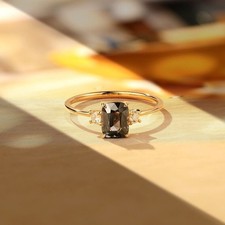 18k Gelbgold Spinell Und