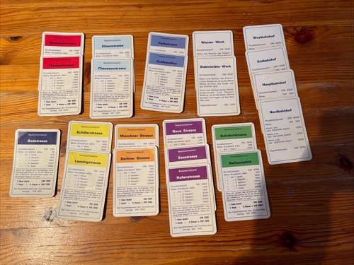 Monopoly besitzkarte - -,