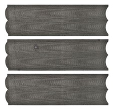 Vollmer 48740 0 Straßenplatte Kopfsteinpflaster aus Steinkunst,3 Stück, L