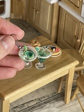 Mojito Miniatur  Ohrringe Aus