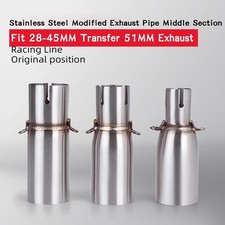 Motorrad Auspuff Adapter