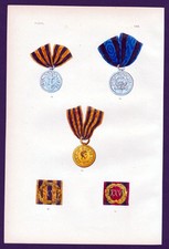 ca. 1840 Russia Russland Verdienstorden Medaille decoration medal Orden Russie