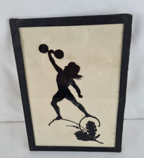 Kleines Antikes Bild hinter