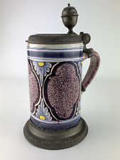 Fayence Walzenkrug 19. Jh