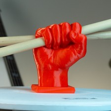 Drumstick Halter "Faust" - Hand Display Holder für Sticks – 3D Druck