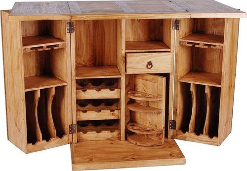 Bar mexico möbel 69x100x65 - mexico, cm