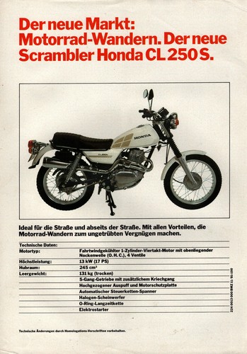 Prospekt datenblatt honda - prospekt,