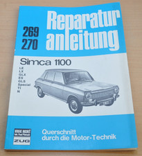 SIMCA 1100 LE LX GLX ES